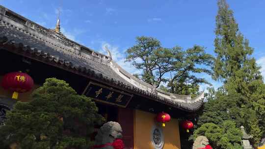上海龙华寺千年古刹佛教老寺庙宗教信仰