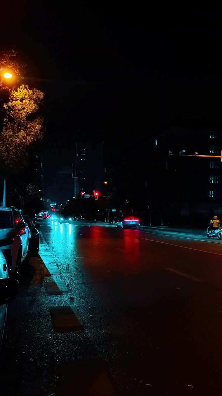 城市夜景都市夜景音乐情感故事夜景素材