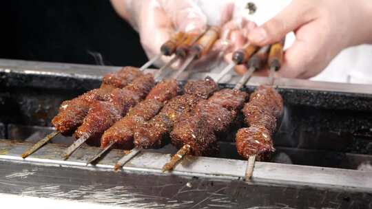 烤肉 烧烤 烤串 露天烧烤 露营 野餐