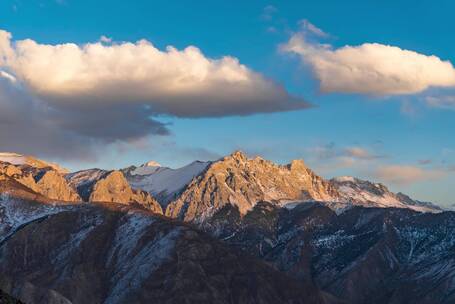 雪山延时