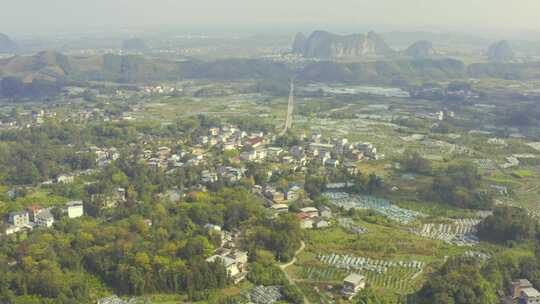 广西桂林的农村
