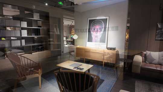 现代风格家居客厅室内场景逛北欧风格家居馆