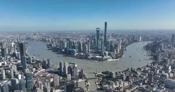 上海城市地标航拍