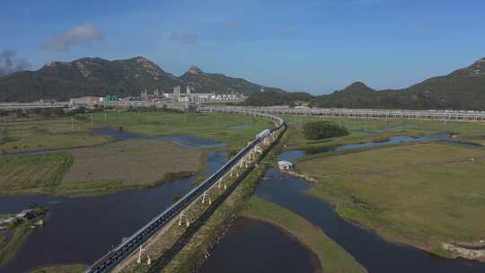 福建省漳州市漳浦县古雷港口经济开发区航拍