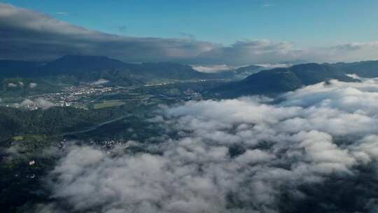 温州永嘉楠溪江狮子岩云海日出