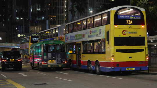 香港怡和街夜景