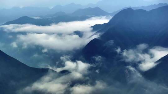 陕西秦岭镇安县海棠山