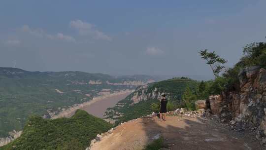 河南济源黄河三峡风景区视频