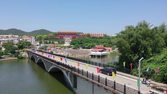 福建省泉州市洛江区马甲镇仰恩大学航拍校园