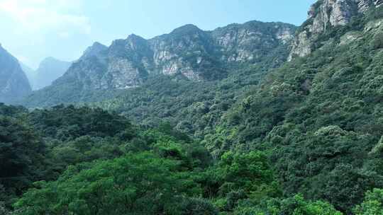 庐山风景区山峰岩石航拍山脉山丘山岭山陵