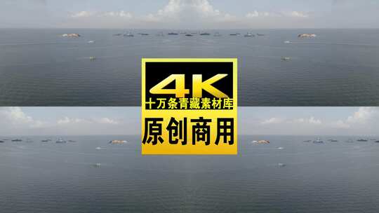 广西省北海市北海游艇航拍4k视频高清在线视频素材下载