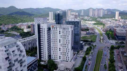 2023广州黄埔香雪国际公寓航拍