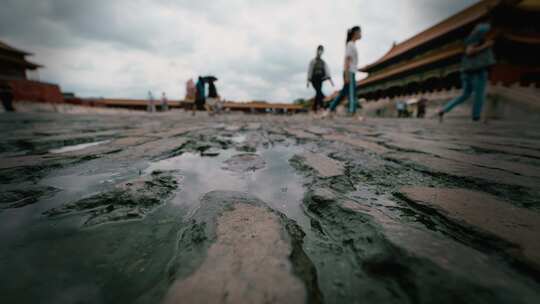 雨后故宫