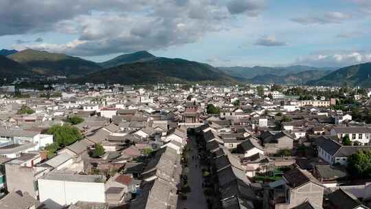 中国云南大理巍山古城风景