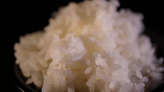 主食水稻大米饭视频素材模板下载