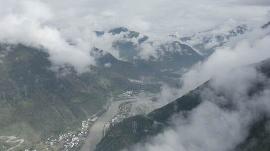 4K航拍 云海 高山 风景镜头组