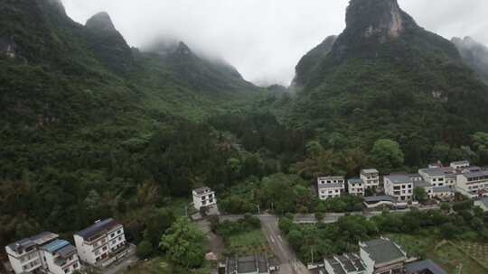 桂林阳朔山水航拍