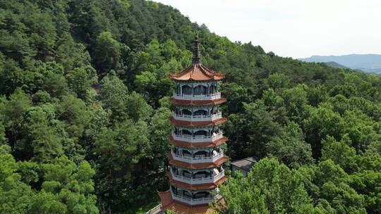 湖南常德夹山国家森林公园野拂维禅师塔