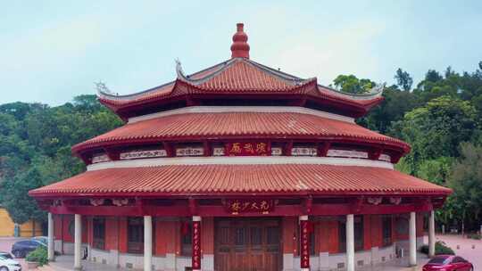 中国泉州南少林寺视频素材模板下载