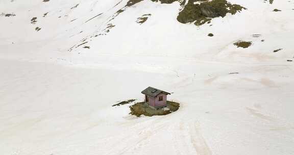 山脉，格林德沃尔德，瑞士，雪