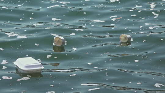 水污染 环境污染 海水污染视频素材模板下载