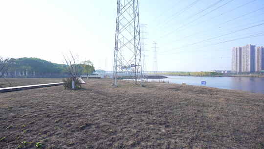 武汉东西湖黄塘湖公园风景