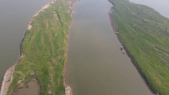 航拍江西南昌城市风光地标建筑