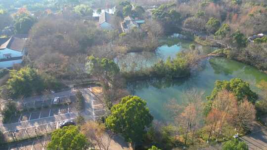 杭州市西湖区西溪湿地美景风景视频素材