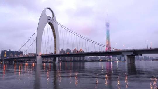中国广州的李德大桥
