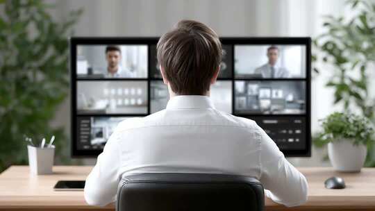 远程视频会议沟通协作数字化办公