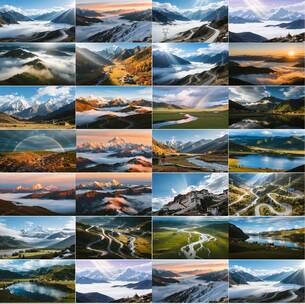 青藏高原高清在线视频素材下载