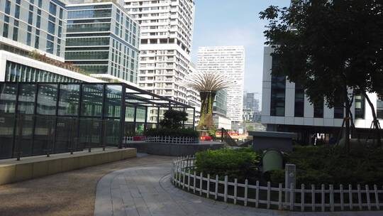 深圳湾科技生态园 写字楼视频素材模板下载
