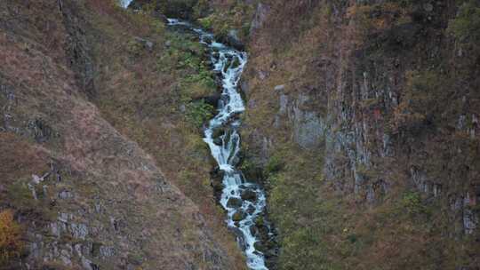 水，溪流，峡谷，岩石