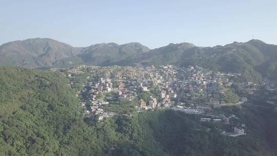 台湾九份，建在山上的村庄