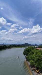 桂林夏季漓江风景区