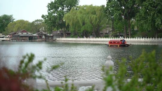 北京什刹海风光湖光风景名胜