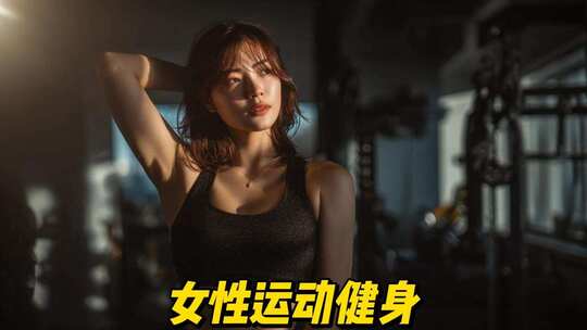 都市女性健身活力瞬间