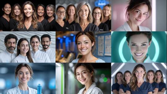 医美专业团队守护您的美丽健康高清在线视频素材下载