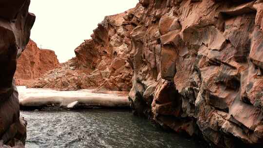 昆仑大峡谷 海西 戈壁 峡谷 峡谷穿越