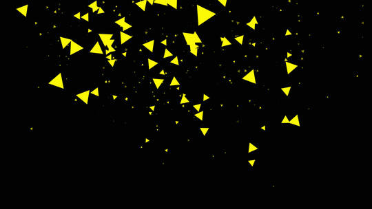 三角形爆出动画