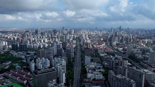 上海徐汇区延安空镜