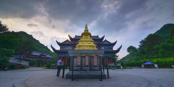 东华寺延时摄影-1