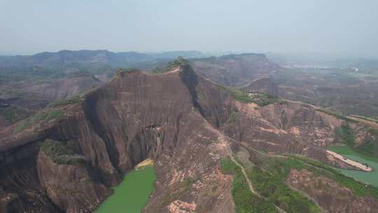 郴州高椅岭丹霞地貌风景区航拍