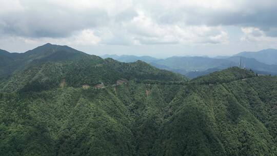 航拍江西井冈山5A景区