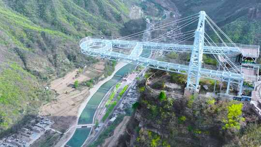 4K航拍​河南安阳林州太行大峡谷