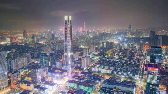 城脉中心城市夜景