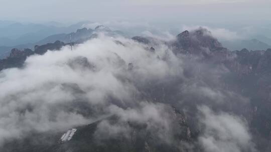 安徽黄山云海日出奇峰壮阔震撼 旅游宣传视频素材模板下载