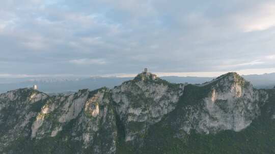 中国万里长城司马台长城日出