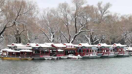 园林雪景