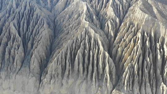 新疆独山子大峡谷特写航拍